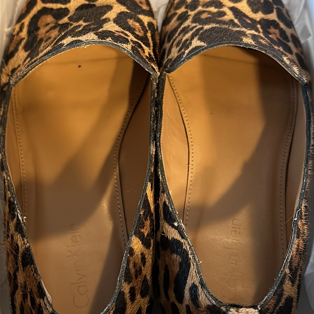Calvin Klein leopard loafers - Picture 8 of 9